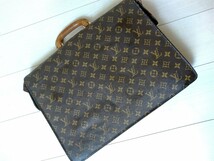 LOUIS VUITTON モノグラム セルヴィエット フェルモワール 書類カバン ブリーフケース 美品 良品 ルイヴィトン_画像2