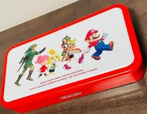 Nintendo tokyo さくさくショコラ缶ケースキャラクター小物入れ