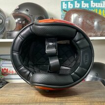 ★BELL CUSTOM 500 RIFF GLOSS BLACK ベル カスタム500 ジェットヘルメット リフグロスブラック/L 2022年製造 輸入品 即納_画像7