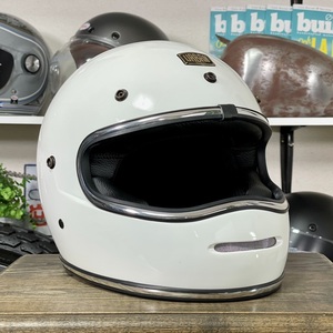 新品☆URBAN HELMETS BigBore アーバンヘルメット ビッグボア フルフェイスヘルメット グロスホワイト/M 付属品完備 DOT規格 輸入品