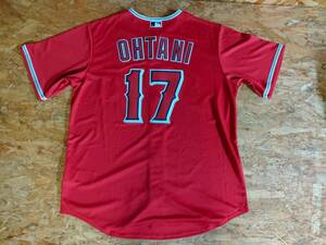 新品 未使用 NIKE 大谷翔平 エンゼルス レプリカ ユニフォーム ナイキ ＵＳサイズL　 SHOHEI OHTANI Angels JAPAN