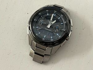 7h CASIO カシオ OCEANUS オシアナス 電波ソーラー ウェーブセプター 腕時計 OCE-T410