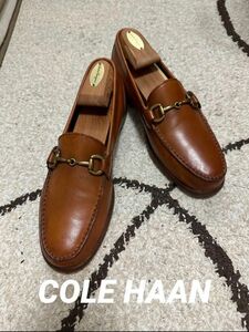 ★極美品★COLE HAAN コールハーン ビットローファー ライトブラウン