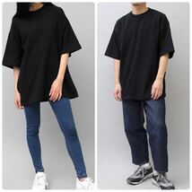 【ユナイテッドアスレ】新品 9.1 超厚手 マグナムウェイト Tシャツ 黒 XL ブラック United Athle 441101 厚地_画像4