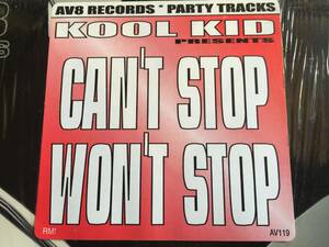 ★DJ Kool Kid / Can't Stop! Won't Stop 12EP★ qsyt2