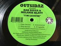 ★Outsidaz Featuring Rah Digga & Melanie Blatt / I'm Leavin 12EP★ qsju3_画像1