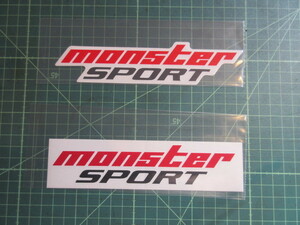 モンスタースポーツ　monstersport　ステッカー　未使用