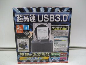 美品◎「2台入荷」◎CENTURY◎裸族のお立ち台◎SSDコピー機能付クレードル◎CR0SU3 K2322