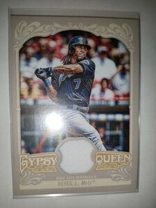 Jose Reyes 2012 Topps Gypsy Queen Game Used Memorabilia 