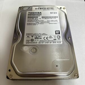 141）:◇動作保証/AVコマンド対応◆使用9時間 TOSHIBA 3.5インチHDD SATA 500GB DT01ACA050