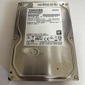 155）:◇動作保証/AVコマンド対応◆使用0時間 TOSHIBA 3.5インチHDD SATA 500GB DT01ACA050