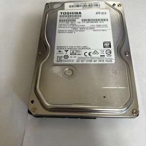 206）:◇動作保証/AVコマンド対応◆使用0時間 TOSHIBA 3.5インチHDD SATA 500GB DT01ACA050