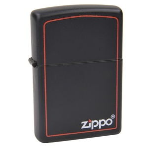 ZIPPO black mat 218ZB Black Matte Zippo - oil lighter 