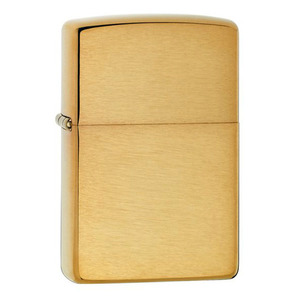 ZIPPO armor - brush brass 168 Armor Brushed Barss Zippo - oil lighter 