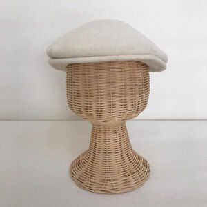 KANGOL/カンゴール ベレー帽 ロゴ刺 ホワイト 白 レディース L