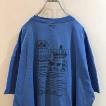 ロードバイクヒルクライム★HEAD FOR THE HILLS/ 半袖 Tシャツ ブルー 水色 メンズ BIKE RALLY XL_画像6