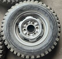 送料無料　6.00-14 6PR （TOYO）NYLON W-9 鉄ホイール付き　　J 14×4.5J DOT TOPY 922 82 V3.8 4本　C.1_画像2