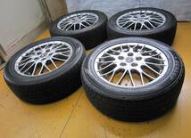 G599☆トヨタ　BBS　205/55R16　16X6J　+50　PCD114.3　ヴォクシー　G'S_画像1