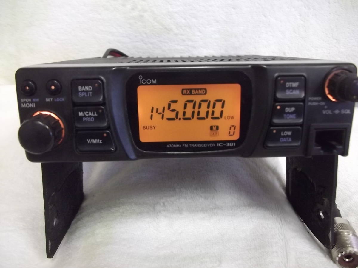 高級品市場 ICOM IC-381 430MHz FMトランシーバ アマチュア無線