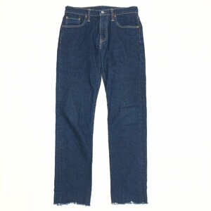 ●Levi’s リーバイス 502 ストレッチ カットオフ デニム パンツ 30 w78 濃紺 インディゴ アメカジ 国内正規品 メンズ 紳士