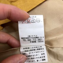 新品 Sabena サベナ 定価14,700円 麻 リネン混 キュロット パンツ 36(S) w64 マスタード スカート 未使用 国内正規品 レディース 女性用_画像8