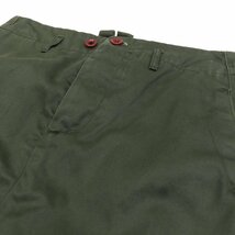 BEAMS BOY ビームス カラーデニム スカート 0(S) w72 カーキ オリーブ 日本製 ミディ丈 フレアスカート 国内正規品 レディース 女性用_画像4