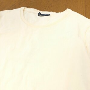 RALPH LAUREN ラルフローレン コットン カットソー 5f(L相当) アイボリー 半袖 Tシャツ 国内正規品 レディース 女性用 婦人の画像4