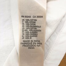 DIESEL ディーゼル ロゴプリント ロング Tシャツ XS 白 ホワイト 半袖 チュニック カットソー 国内正規品 レディース 女性用_画像7