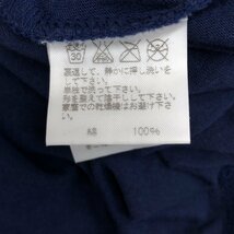 Ne-net ネネット にゃー ロゴプリント カットソー 2(M) 濃紺 ネイビー 日本製 長袖 Tシャツ ロンT 国内正規品 レディース 女性用_画像6