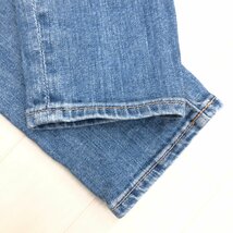 Abercrombie&Fitch アバクロンビー&フィッチ USED加工 ストレッチ スキニー デニム パンツ 25 w72 紺 インディゴ ビジュー装飾 レディース_画像8