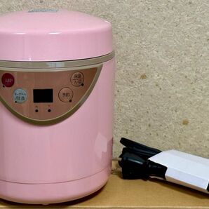 【美品】ミニライスクッカー（LRC-T106）　ピンク