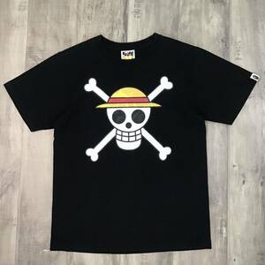 ルフィ フラッグ Tシャツ Sサイズ luffy flag mark one piece ワンピース a bathing ape bape エイプ ベイプ アベイシングエイプ 7m71