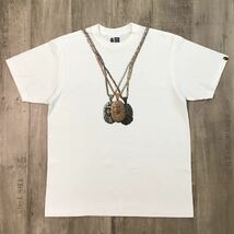 ★激レア★ NFS限定 jacob ネックレス Tシャツ Mサイズ a bathing ape BAPE エイプ ベイプ アベイシングエイプ NIGO w65_画像1