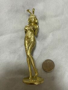  rare Vintage sexy objet d'art ornament copper made rare goods beautiful Hara person . image nude sexy girl .. image american Marilyn Monroe 
