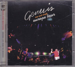 GENESIS - ME AND VIRGIL - EUROPE TOUR 1981 /中古2CD！65587