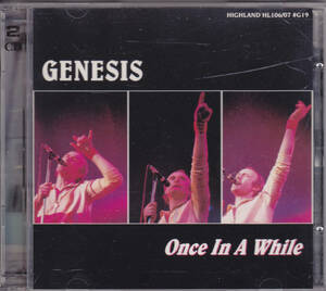 GENESIS - ONCE IN A WHILE /中古2CD！65734