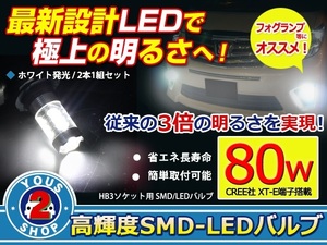 AZR60系 ノア NOAH 最新CREE社 XT-E搭載 爆光80w HB3 LEDハイビーム