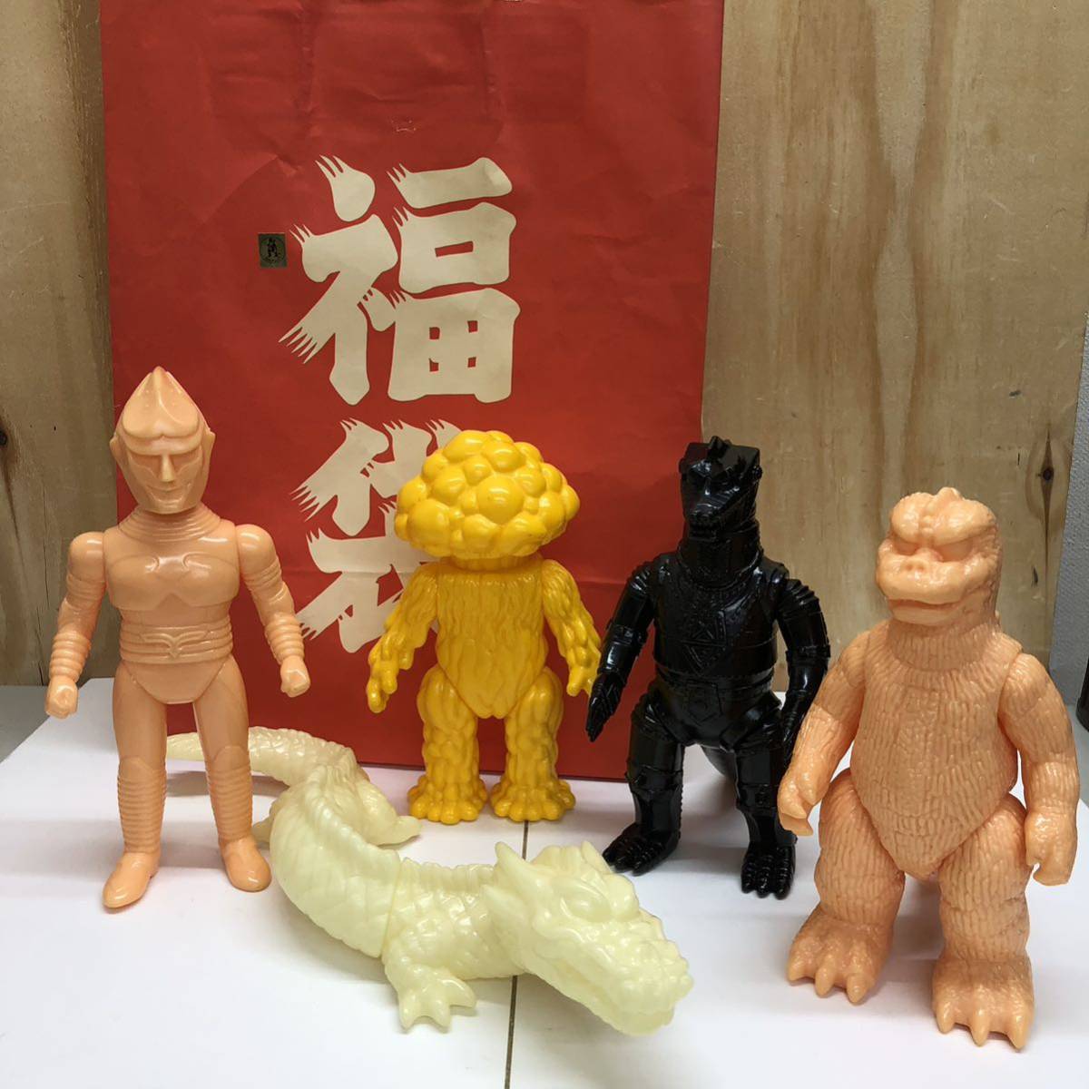 クリスマスツリー特価! ヤッターマン ソフト塩ビ人形 三体セット