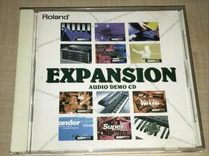 Roland "EXPANSION" Audio Demo CD◆ローランド/非売品CD