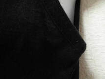 assk893☆　■■RecHerie■■　重ね着風ノースリーブシャツ　トップス　ノースリーブカットソー　ブラック系　Mサイズ　綿混素材_画像5