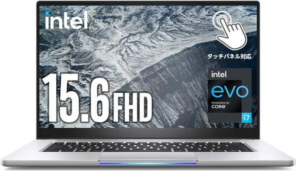 【未使用】Intel純正 NUC M15ノートブックPC Laptop 15.6インチ フルHD タッチパネル (Core i7-1165G7/16GB/512GB/WiFi6/Windows 10 Home)