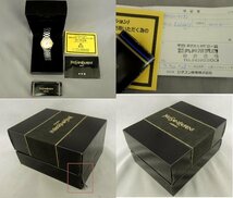 YVES SAINT LAURENT YSM60 レディース 29mm 腕時計 イヴサンローラン CITIZEN クォーツ 4620－E66661Y ネーム入り 中古品 箱_画像2