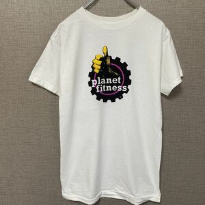 90s 00s デッドストック USA ビンテージ ヴィンテージ Tシャツ tee オールド 企業物 ロゴ PLANET FITNESS アメカジ ストリート バンド レア