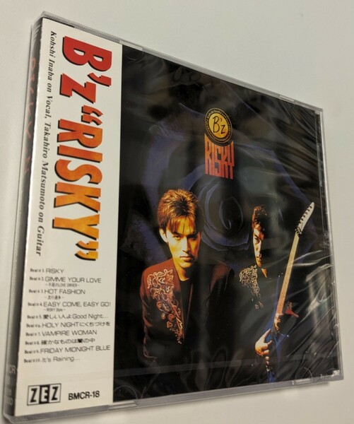 M 匿名配送 CD B'z RISKY ビーズ 松本孝弘 稲葉浩志 4938068100058