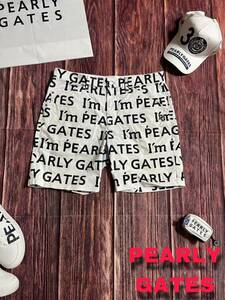 ★★30周年記念モデル★★パーリーゲイツ　ハーフパンツ　I'm PEARLY GATES