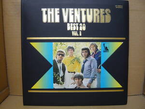 Bｂ2172-a　レコード　ザ・ベンチャーズ　ベスト２０　Vol.２　 THE VENTURES 　LP-99025