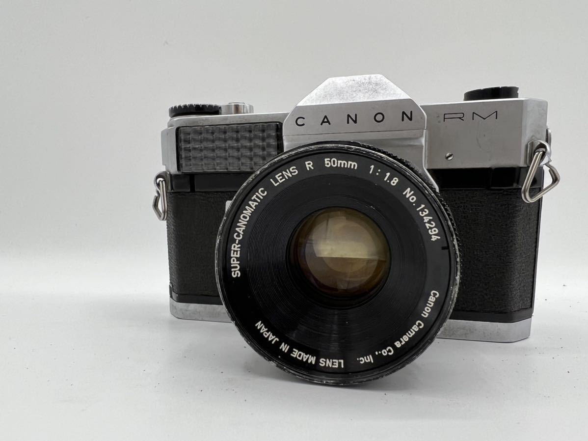 CANON Canonflex SUPER-CANOMATIC R 50mm F1.8 35mm Film Single-Lens Reflex  Camera キヤノン最初の一眼レフ 不朽の価値あり 1959年発売