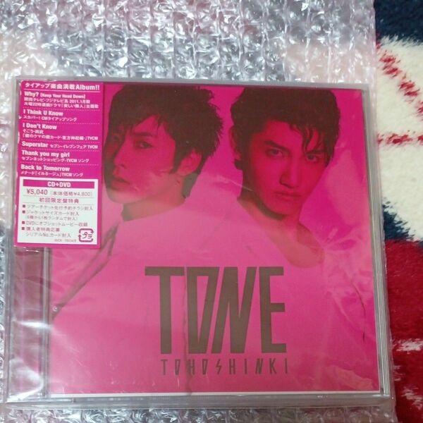 東方神起 CD+DVD TONE