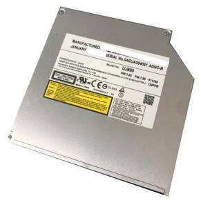 【中古パーツ】ノートパソコン用 内蔵DVDスーパーマルチ 厚さ12.7mm SATA RW■Panasonic DVD UJ890 ベゼル無し