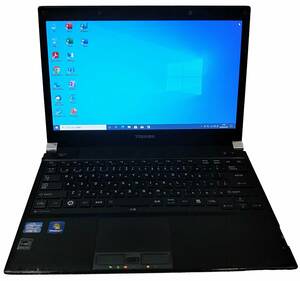 ★【驚速 TOSHIBA R731/B i5-2520M 2.50GHz x4+4GB+SSD120GB 13.3インチノートPC】Win10+Office2021/USB3.0/HDMI■D070320